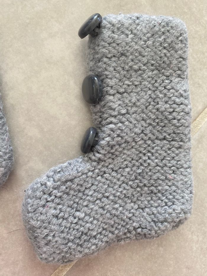 Mitaines et chaussons bébé - photo numéro 3