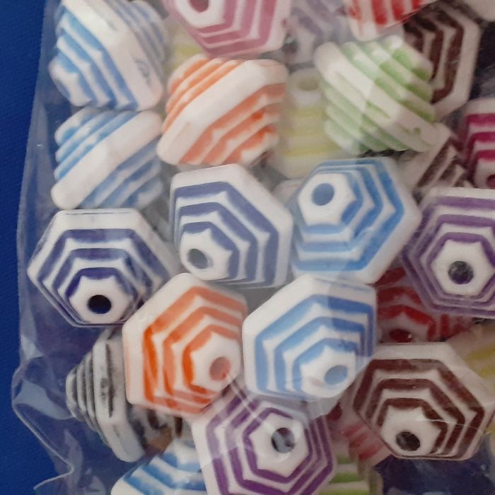 Lot 2 paquets Perles fantaisie  multicolores - photo numéro 3
