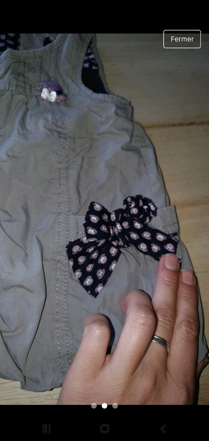 Robe sergent major 3mois - photo numéro 3