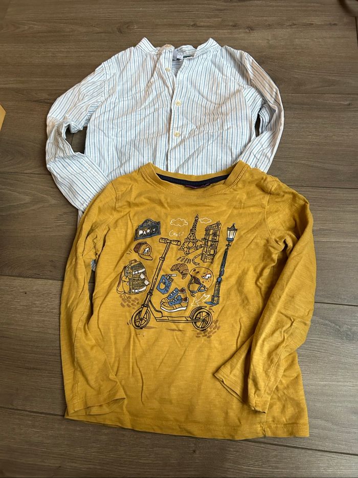 Chemise et tee shirt