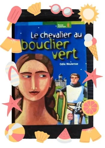 Livre jeunesse "Le chevalier au bouclier vert"