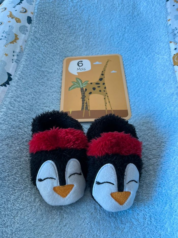 Chausson pingouins