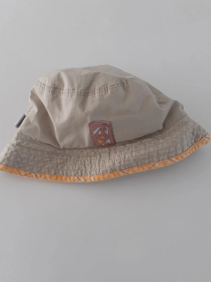 Chapeau de soleil 6 / 12 mois Aubisou