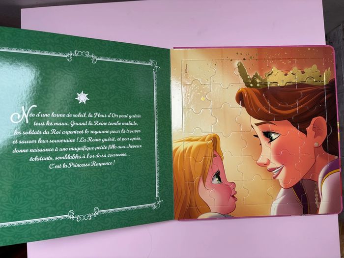 Livre Puzzle féeriques Disney princesses - photo numéro 8