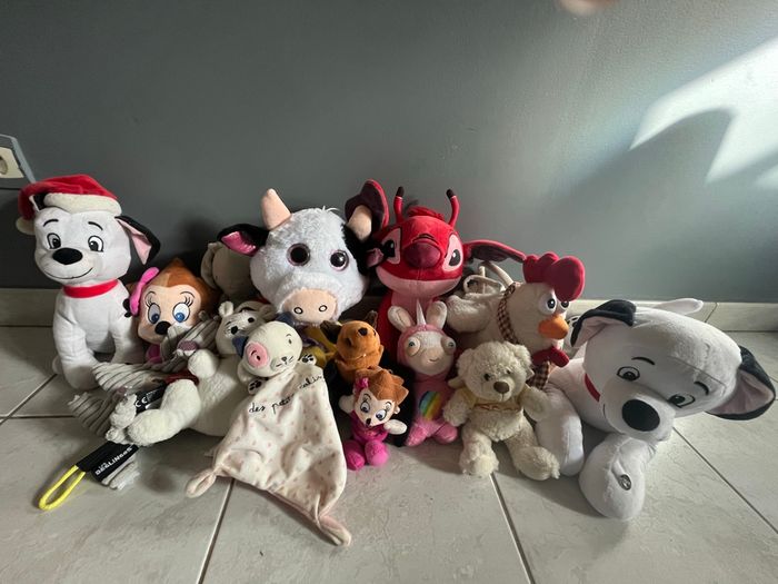 Lot de 15 peluches – Offre spéciale câlins - photo numéro 3
