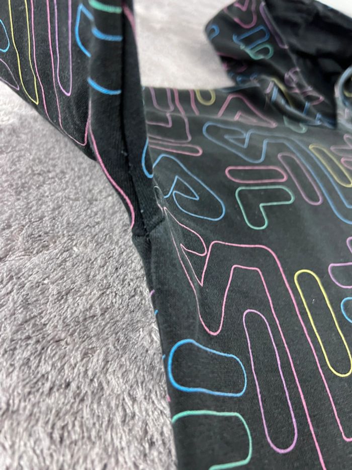 Sweat à Capuche Fila Noir Taille XS (14 Ans Enfant) - photo numéro 12