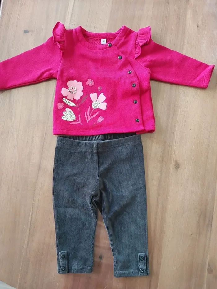 Ensemble automne/hiver 6mois