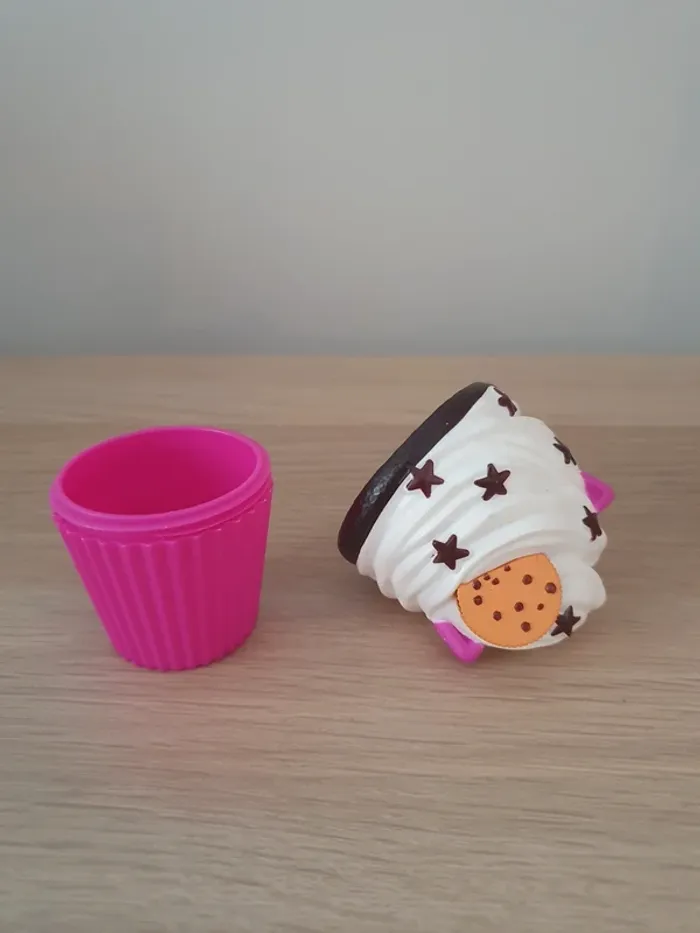 Figurine cupcake chat - photo numéro 3