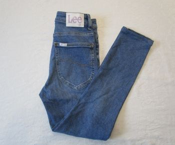 Jean femme LEE coupe Skinny High Rise Taille 36 W26 L29 Bleu (J260)