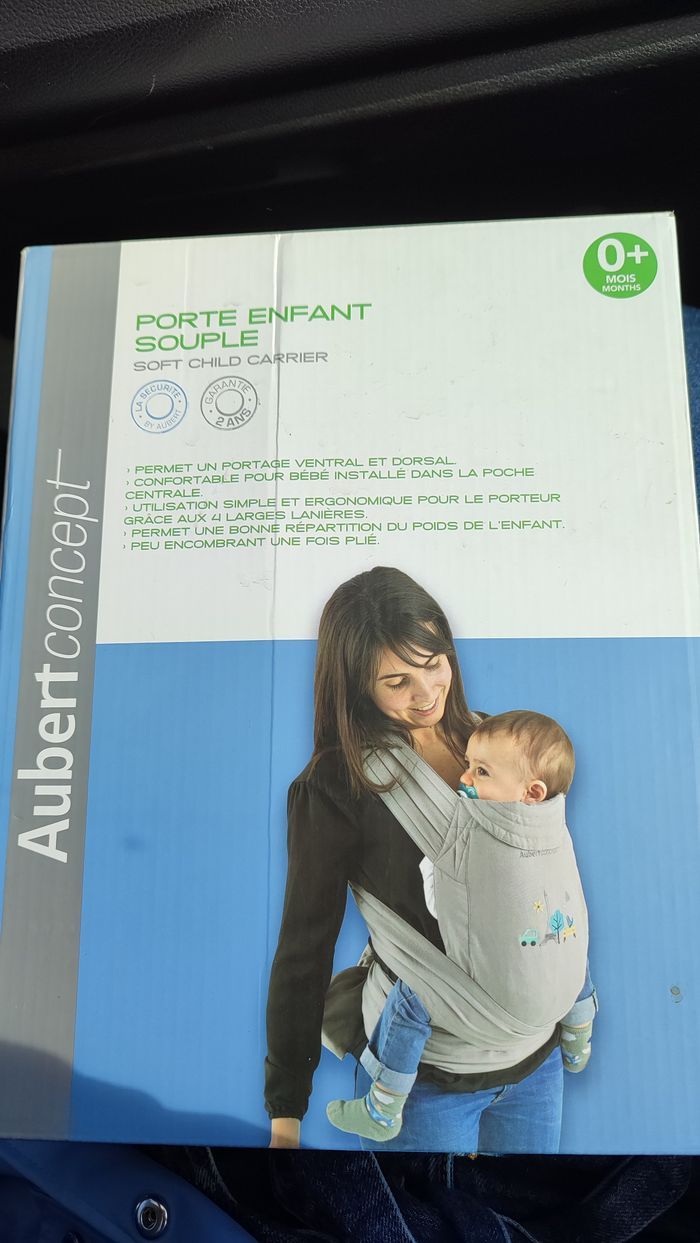 Porte bébé Aubert souple - photo numéro 2
