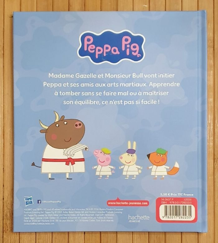 Livre Jeunesse "Peppa Pig - Peppa découvre les Arts Martiaux" (3-5 ans) / Hachette - photo numéro 2