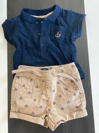Ensemble short polo