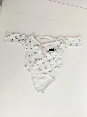 Body nounours 1 mois