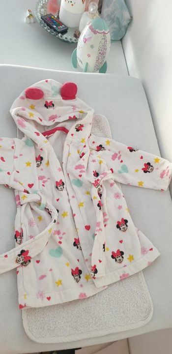 Peignoir / Sortie de bain bebe fille 12 mois