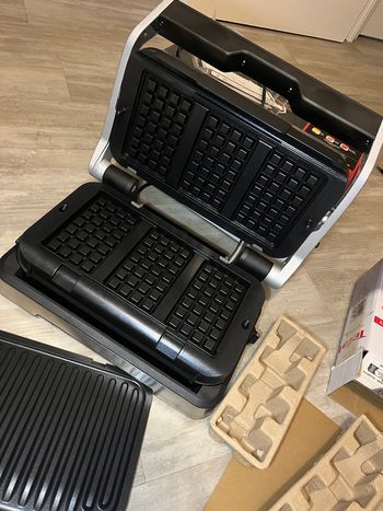 OptiGrill 2 in 1 XL tefal neuf avec plaque gaufre 