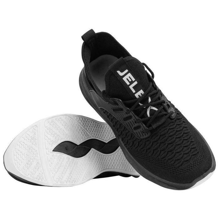 Baskets Chaussures Jelex Noir Homme - photo numéro 3