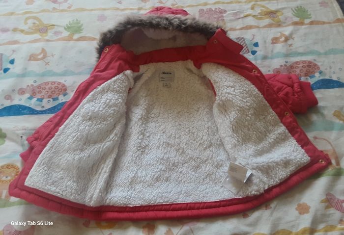 Manteau  bébé fille  6mois - photo numéro 4