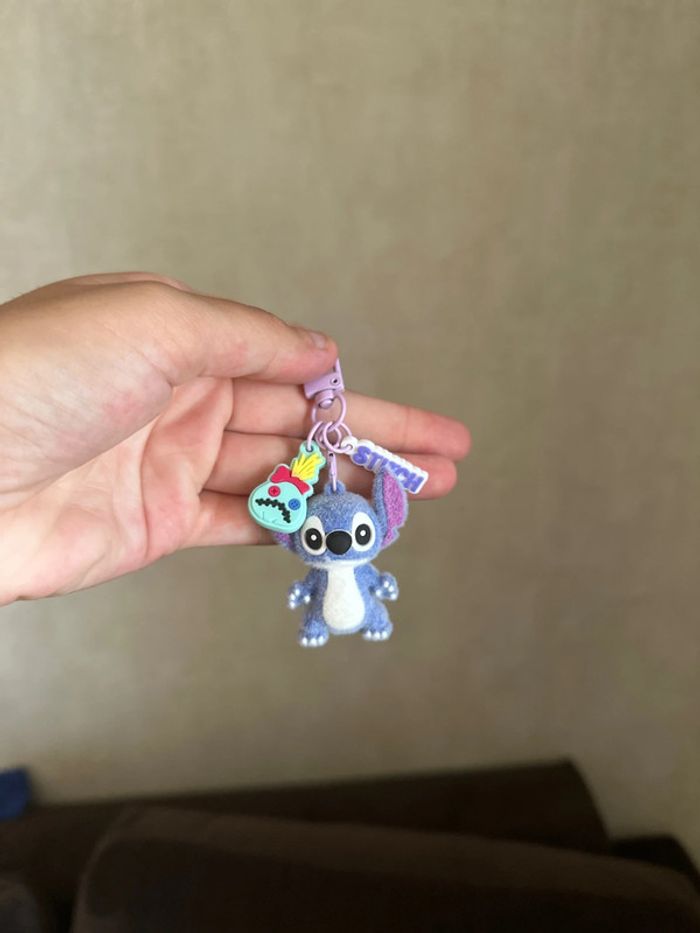 Porte-clés Stitch tout doux