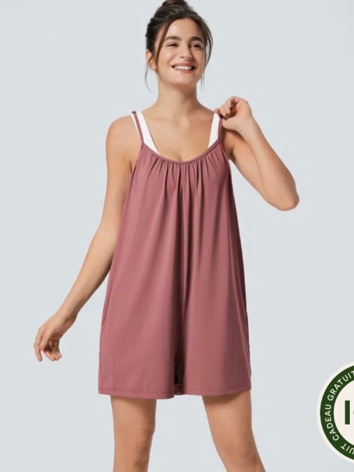 Combishort rose HALARA neuve L - photo numéro 2