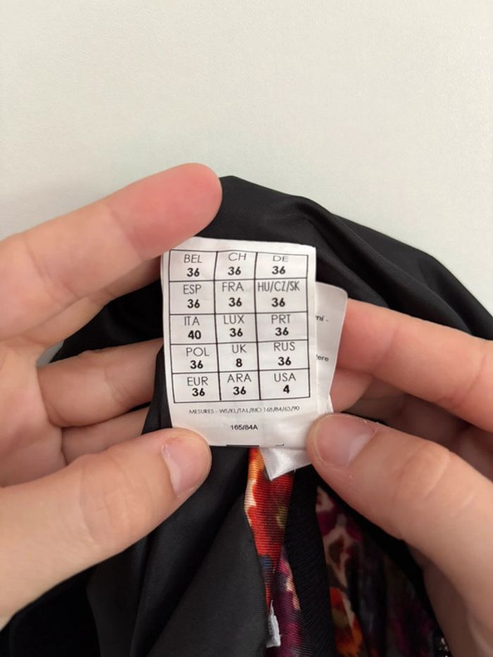 Veste bomber fleuries promod 36 - photo numéro 3