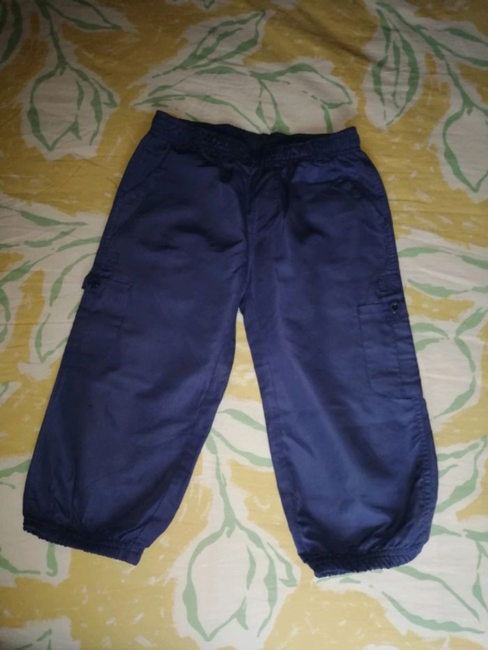 Pantacourt bleu 8 ans