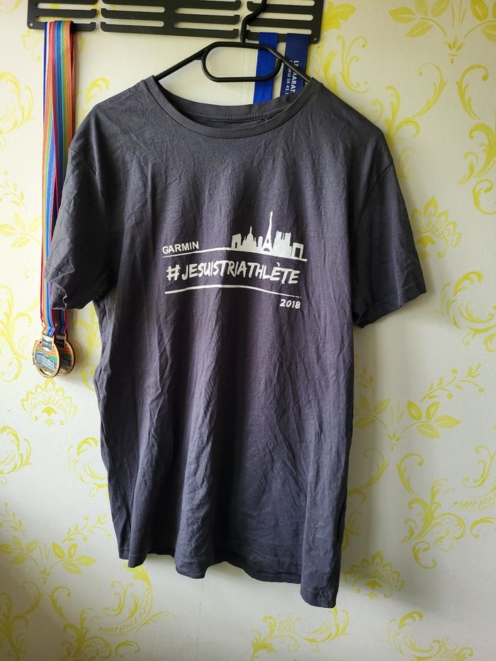 T-shirt Je suis triathlète