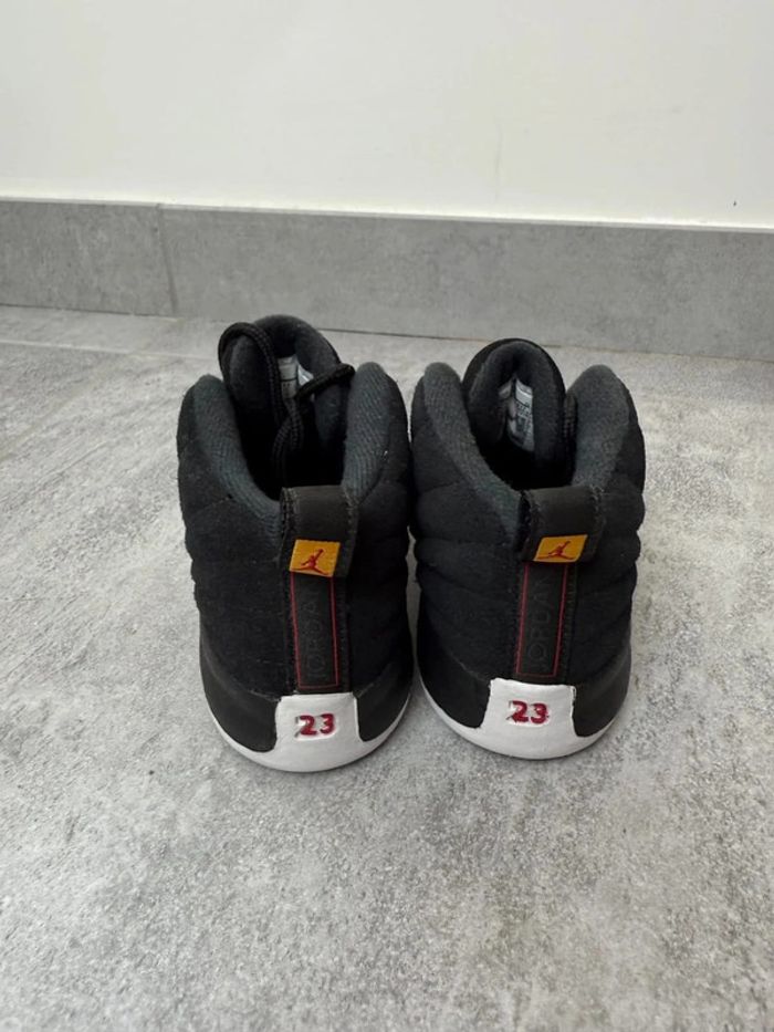 Baskets Jordan XII 12 retro black enfant unisexe taille 27 neuves - photo numéro 7