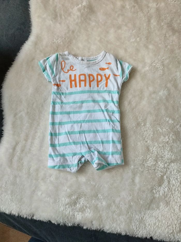 Combi été taille 1 mois