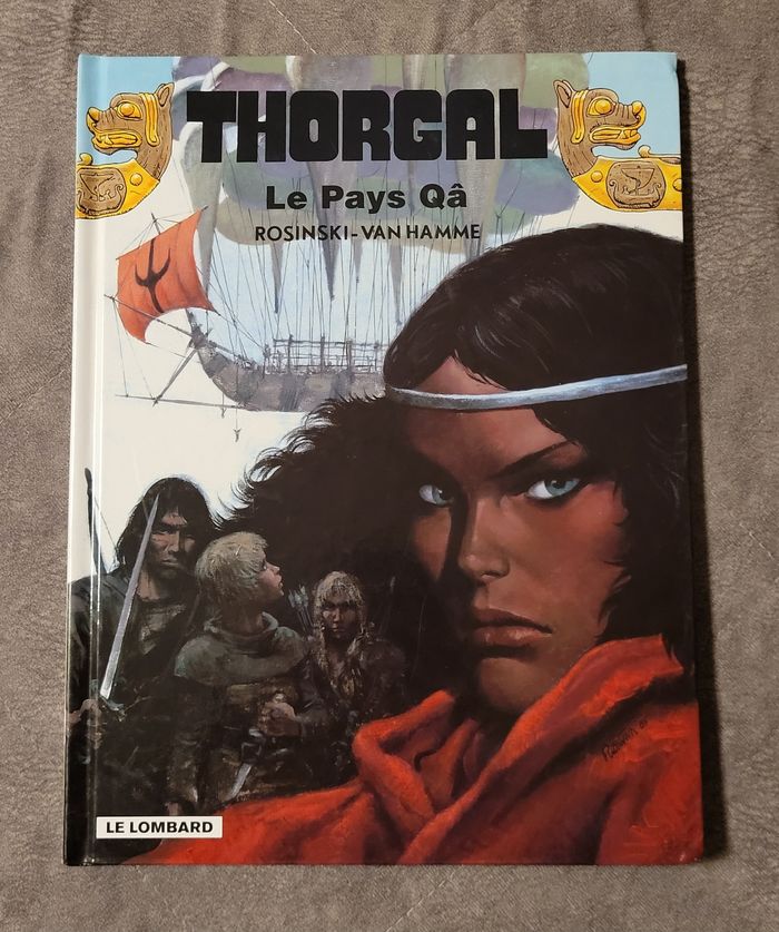 Thorgal. Le Pays Qâ. Tome 10. Van Hamme, Rosinski
