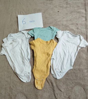 Lot de body manches courtes
