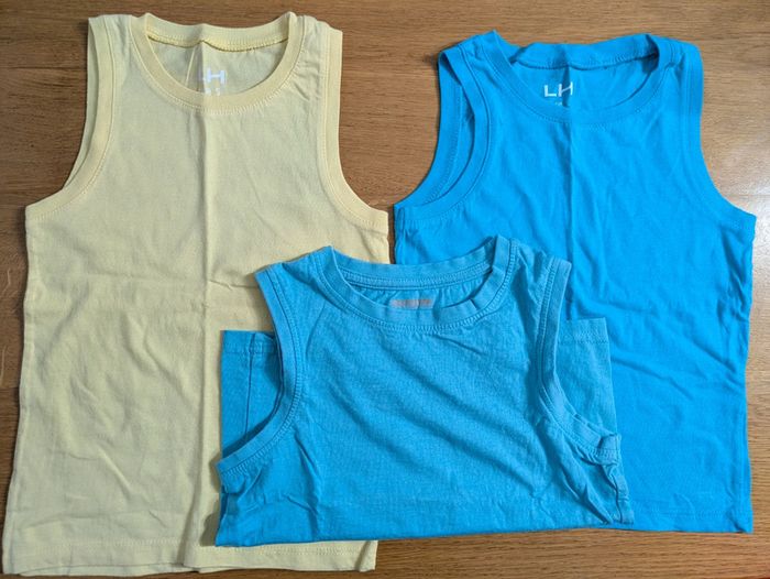 Lot de 3 débardeurs 5 ans