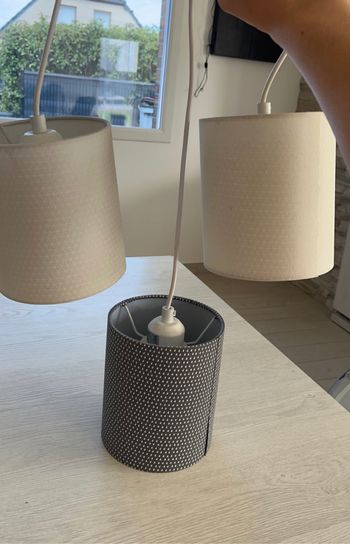 Suspension lumineuse babyfan