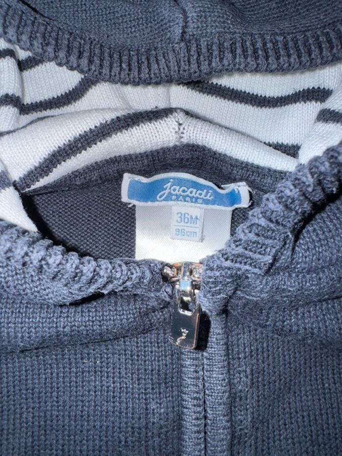 Gilet zippé Jacadi - photo numéro 2