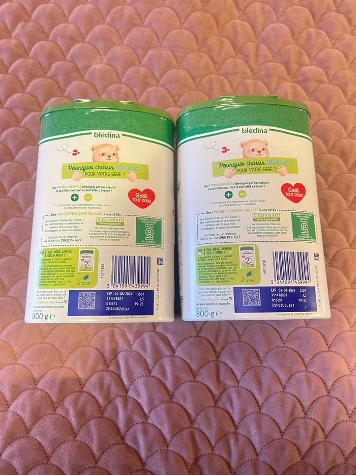 2 boîtes de lait - photo numéro 5