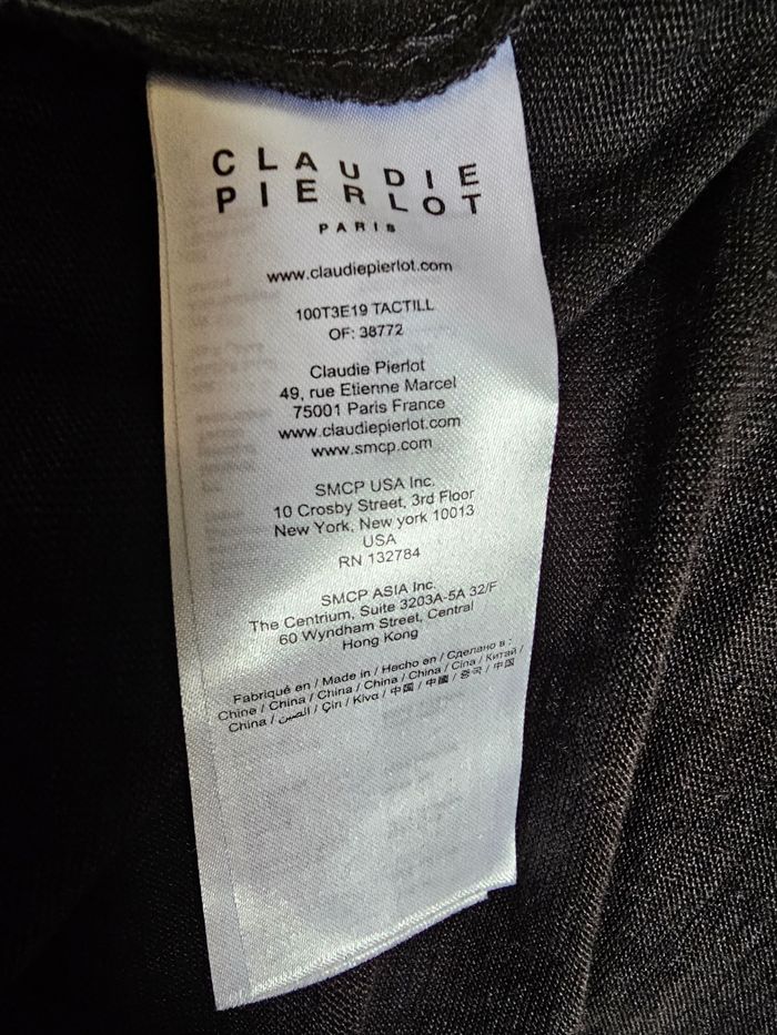 Blouse claudie pierlot taille 40 - photo numéro 5