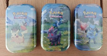 Lot de 3 mini tin Heros Transcendants ME2.5, scellé FR