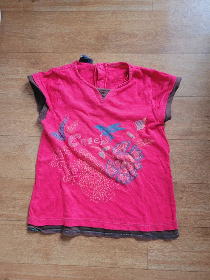 T shirt creeks 3 ans tbe