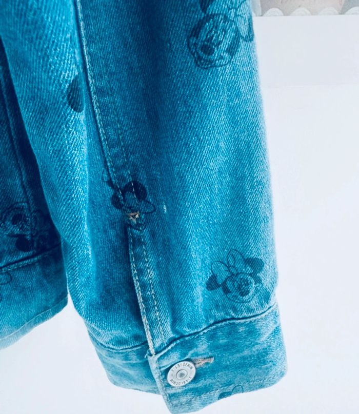 Veste jean Minnie logo - photo numéro 6
