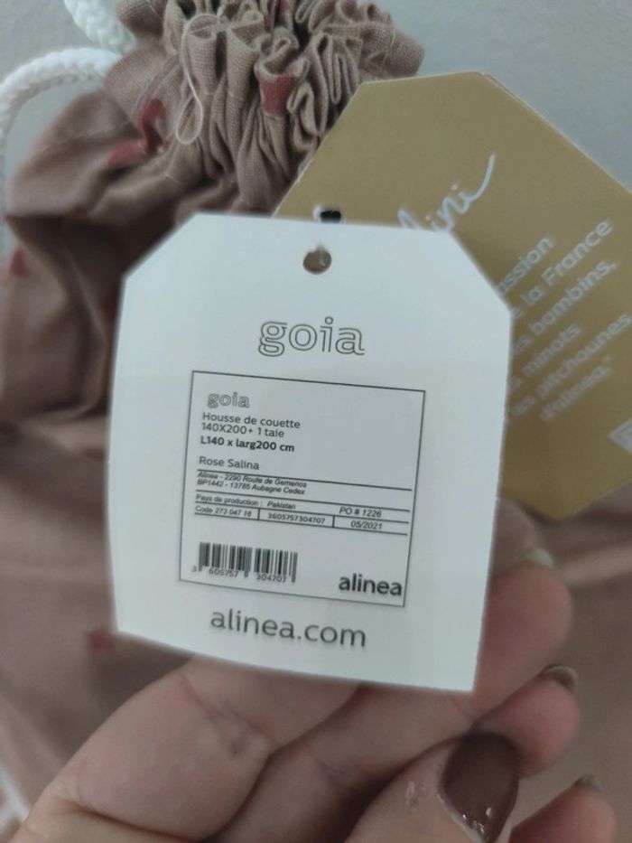 Parure de lit alinéa 1 personne neuf - photo numéro 2