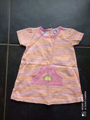 Robe été fille, in extenso, taille 9 mois NEUF