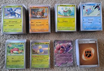 🃏 Lot de 593 cartes Pokémon JCC françaises Ecarlate et Violet EV 2023