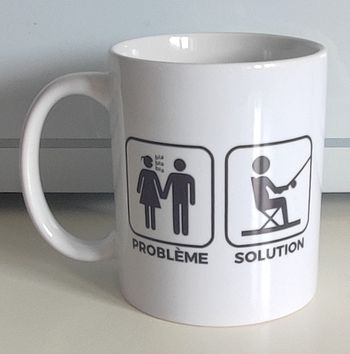 Mug blanc humoristique 