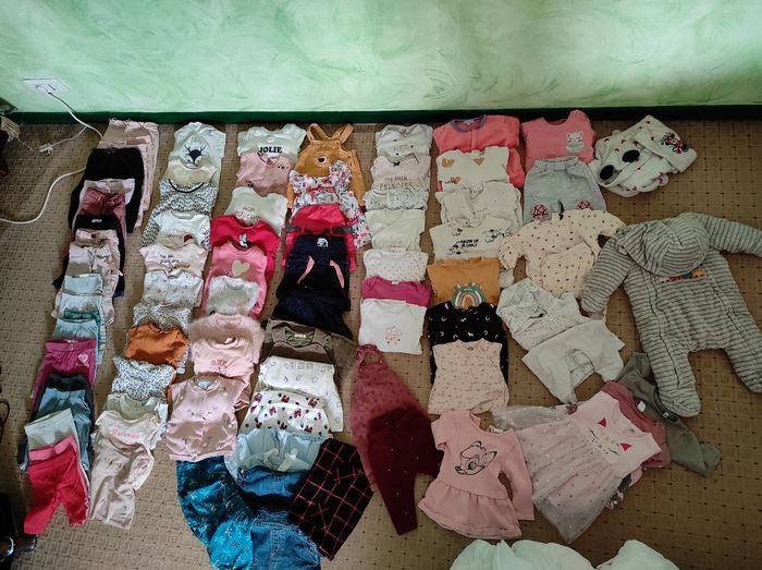 Vents lots de vêtements fille 6mois