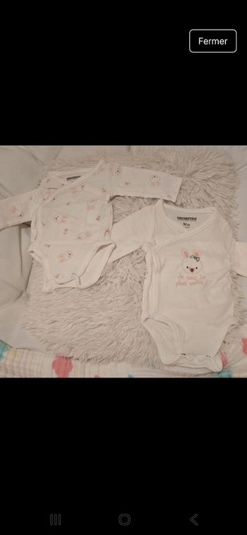 Lot de 2 bodies Orchestra