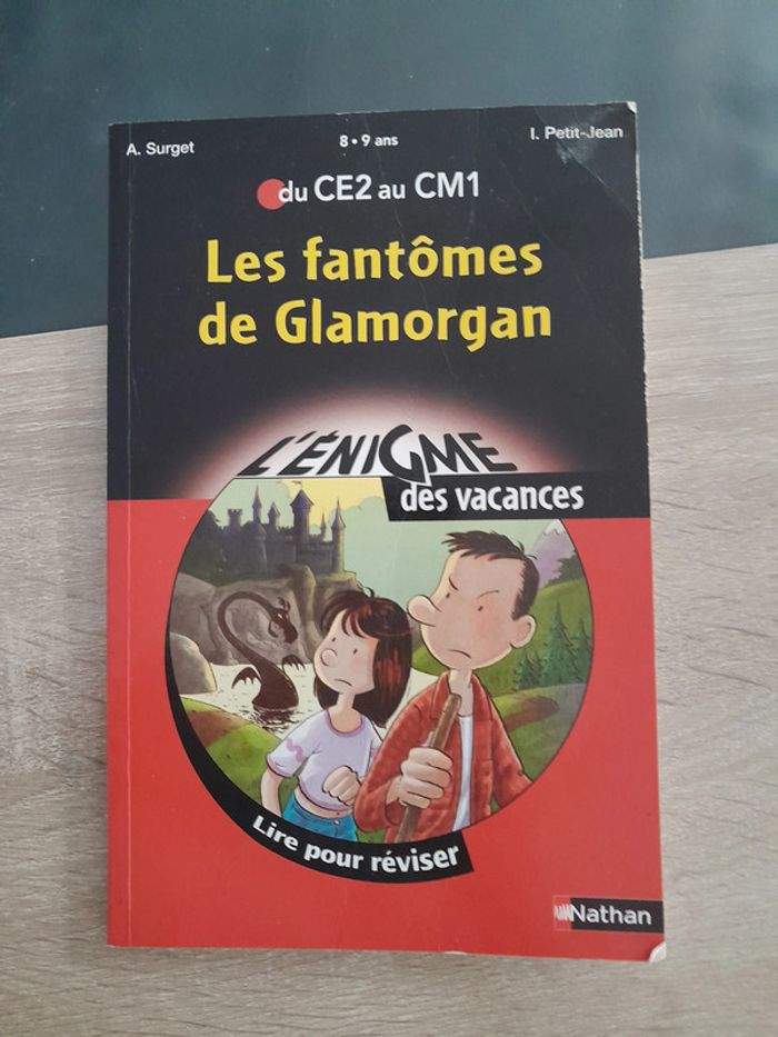 livre pour réviser du CE2 au CM1 - les fantômes de Glamorgan