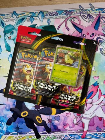 Pokémon - Tripack ME03 Équilibre Parfait NEUF 