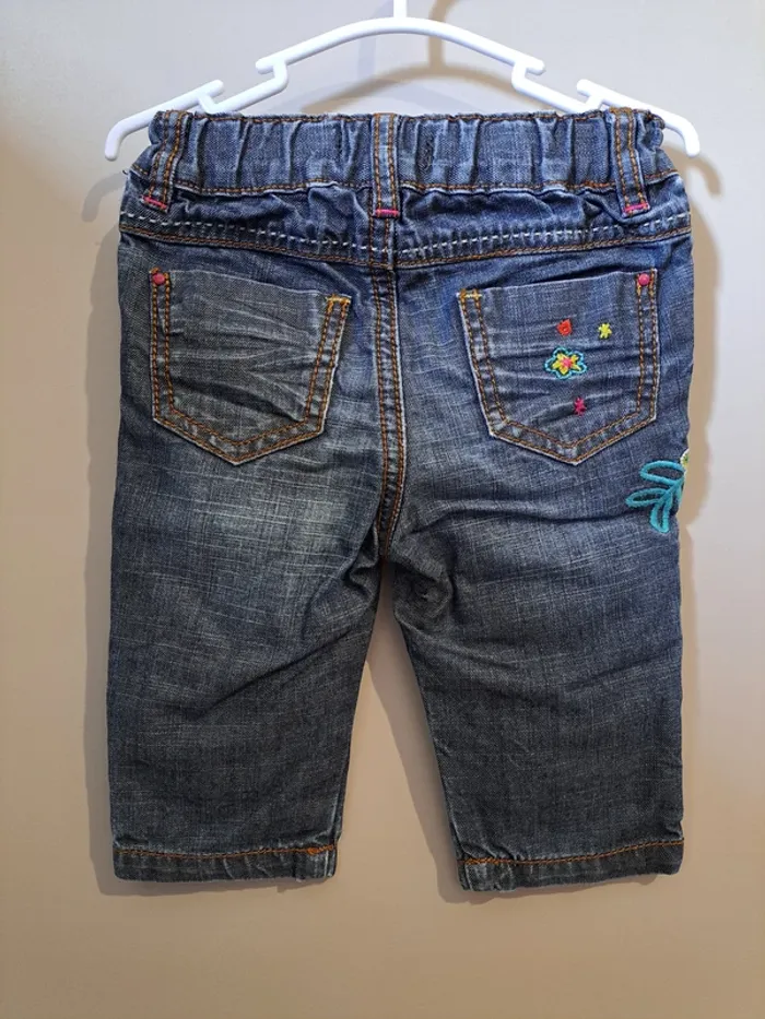 Jeans - Catimini - 6 mois - photo numéro 2