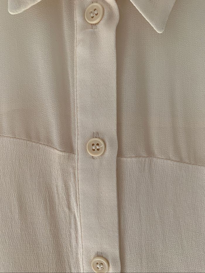 Chemise écru Zara - photo numéro 2