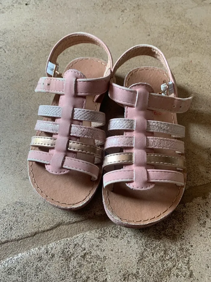 Sandales rose 26