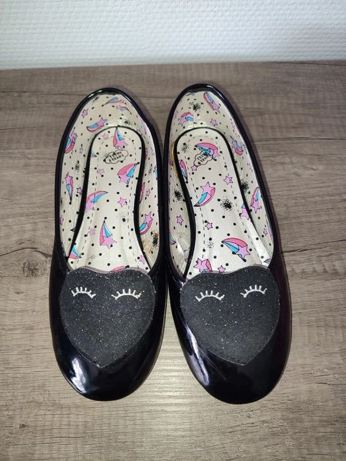 Ballerines noires Lovely skull pointure 31